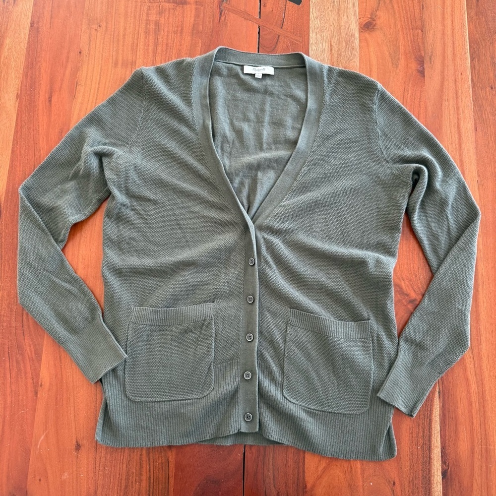 Madewell Sage Green Women's Cardigan